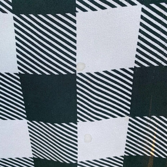 RAG & BONE Checkered Silk Blouse Tank sz Medium - Picture 9 of 14